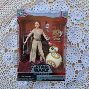 Star Wars Rey BB-8 - Elite Series Die Cast Action Figure  - No Light Saber